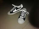 回力女鞋小白鞋女百搭冬季新款帆布鞋女低帮板鞋男学生休闲鞋潮鞋子女 黑灰色反光帆布款 38 女生偏大，建议拍小一码 实拍图