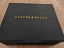 CLEVER & KETCH包包女包斜挎包女士单肩包珍珠褶皱云朵包腋下包生日礼物送女友 黑色 实拍图