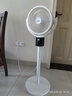 库思特 Kusite空气循环扇果岭电风扇落地扇家用摇头对流静音风扇台立两用直流电扇节能变频台扇 智能语音款N11-米白 实拍图