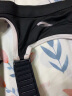 浩沙（hosa） 运动内衣女前置拉链高强度运动文胸跑步健身防震聚拢 黑花灰 XL(60-68KG/罩杯75/80ABC/85A 晒单实拍图