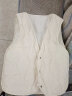 雅鹿2025冬季新款轻薄羽绒马甲女背心内胆保暖短款修身内穿贴身马夹 珍珠白 M 实拍图