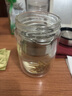 佐卡佳 茶水分离泡茶杯子双层隔热玻璃杯男女加厚便携小巧迷你绿茶水杯 新款黑 260ml 实拍图