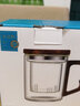 忆壶茶（YIHUTEA） 茶杯玻璃杯茶水分离泡茶杯 带过滤花茶杯 家用耐热装开水杯子 【胡桃木盖】青灵杯350ML 实拍图