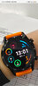 Jime PR【好评100%】适用华为watch4|watch3|GT4|GT3|GT2pro通用表带进口亲肤硅胶智能手表带22m 【活力橙】优质硅胶 实拍图