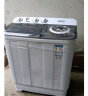奥克斯（AUX）洗+脱13公斤洗衣机大容量半自动洗衣机宿舍家用双缸小型波轮双桶洗衣机迷你洗脱一体HB80P130V686 灰色 晒单实拍图