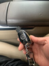 Qidian适用于老款奔驰钥匙套a级C级E级S级glc260GLE300C200lglbA包扣壳 深邃蓝 钥匙套+五金扣 实拍图