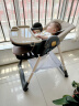 FOSSFISS婴儿餐椅可坐躺多功能家用儿童餐桌椅婴幼儿小孩可折叠吃饭桌座椅 棕色【4档可躺+档可调+万向轮】 晒单实拍图