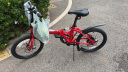 欧亚马 OYAMA折叠自行车20寸12速铝合金双碟刹避震男女单车酷炫M500D 红色 实拍图