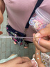 伊洛芙一次性橡皮筋女童宝宝发圈不伤发头饰品儿童小女孩头绳 L6#加厚果冻色一盒 实拍图