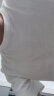 与狼共舞【弹力棉】白色短袖T恤男圆领2024夏季新款柔软打底衫短T上衣6061 本白803 180/96A/XL 晒单实拍图
