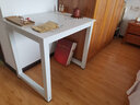 歆印长条桌窄桌实木制靠墙客厅长方形小长桌子简约现代卧室学习电脑桌 长80cm宽60cm高75cm 实拍图
