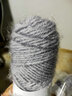 衣织都绣松鼠绒亮丝线金丝绒棒针中粗手工diy编织宝宝帽子围巾外套毛线团 11浅灰 实拍图
