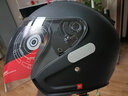 坦克（Tanked Racing）T536摩托车头盔大半盔3C男女士四季防晒电动车安全帽 亚黑 XL  实拍图