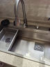小米地宝系列日式厨房水槽大单槽洗菜盆一体盆洗碗槽304不锈钢台下盆水池 集渣过滤套餐 65*46（左右排水） 实拍图