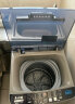 志高（CHIGO）全自动洗衣机 家用小型波轮 洗脱一体机大容量 洗烘一体  公寓宿舍出租房 8.2公斤宝石灰【蓝光洗护+风干洁桶+强电机】 实拍图