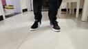 特步（XTEP）男鞋板鞋男春夏季韩版男士休闲鞋子户外跑步鞋低帮运动鞋小白鞋男 米黑-潮LOGO 42 实拍图