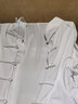 新款牛奶丝太极服男女士春夏季太极拳练功服装武术服表演服套装 白色 L 实拍图