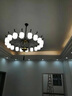 石匠人 新中式客厅大厅餐厅大吊灯卧室房间创意个性酒店别墅家用中式灯 18头吊灯 实拍图