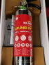 火焰战士 不锈钢灭火器汽车载家用干粉便携小型消防器材980克2A34B升级款 实拍图
