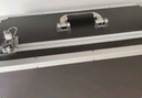 驰明便携滑轮拉杆箱铝合金工具箱 五金仪器设备箱 定制模型收纳运输箱 033黑色加棉万向轮60x42x27cm 实拍图