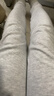 宜而爽【100%纯棉一等品】秋裤男士全棉保暖裤大码秋冬抗静电打底棉毛裤 实拍图