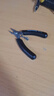 擎威工业级迷你斜口钳4寸电子剪小号无牙尖嘴钳鱼线钳子弯绕线圆嘴钳 迷你斜口钳（软金属1.0mm内） 实拍图
