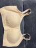 全棉时代哺乳文胸聚拢无痕不下垂孕妇内衣哺乳内衣薄款透气哺乳文胸 【新升级 软支撑】奶油肤 XL/C85(也适用于B85,D85) 实拍图