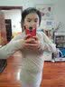 多妙屋女童长袖t恤秋装儿童打底衫中大童装 H11803暖杏色 160cm  实拍图