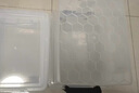 禧天龙（Citylong）证件收纳盒透明化妆品首饰置物盒小物件文具零件衣服储物盒 【特大号】带轮衣物书籍收纳 3个装【更加实惠】 实拍图