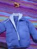 NASALIKE官方棉服男冬季保暖假两件连帽棉衣羽面包绒服男士防寒外套棉袄子 蓝色 4XL （建议165-180斤） 实拍图