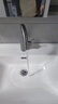 九牧（JOMOO）水龙头洗脸盆面盆水龙头卫生间冷热出水龙头浴室柜旋转水龙头卫浴 32686枪灰【双水花】 实拍图