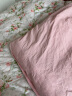 富安娜床上四件套纯棉100%全棉床单床品套件单双人被套汐颜203*229cm 实拍图