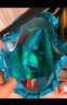 361儿童干湿分离游泳包防水男女运动时尚双肩背包沙滩游泳收纳袋 绿色 实拍图