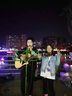 朗斯吉他乐谱架子便携可折叠可升降通用古筝钢琴小提琴二胡谱架乐谱台 樱语粉 实拍图