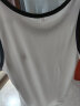 妙麦乐夏季韩版新款时尚字母印花吊带背心女外穿无袖T恤修身打底衫 小飞机白色 均码 80-120斤 实拍图