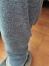 七匹狼纯棉秋衣秋裤男中高领基础保暖内衣套装大码内衣半高领打底 半高领深灰(上衣加裤子) L (170) (建议110-130斤) 实拍图