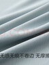 柒牌男士背心夏季凉感冰丝无痕打底抑菌透气运动跨栏无袖衣1JF70140 天蓝 XL 实拍图