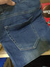 皮尔卡丹（pierre cardin）加绒加厚男士牛仔裤男2025秋冬新款宽松直筒裤休闲潮牌高端裤子男 实拍图