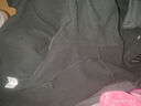西域骆驼（VANCAMEL）冲锋衣款式女男三合一可拆卸短外套防风保暖加厚登山服情侣滑雪服 23658黑色-男【三合一可拆内胆】 L 实拍图