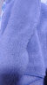 雪中飞秋冬款女士保暖休闲马甲内搭外穿舒适立领珊瑚绒外套坎肩 蓝色 160/84A(M) 晒单实拍图