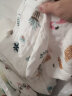 优萌婴儿超软柔纯棉纱布毛巾新生儿口水巾洗脸小方巾宝宝手绢全棉手帕 【棉纱4层5条】清新款速干 实拍图