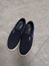 沙驰休闲鞋男鞋夏季英伦板鞋布鞋男士一脚蹬懒人鞋透气套脚乐福鞋男 蓝色-标码 S7233013A 39 (245mm) 皮鞋码 实拍图