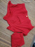 七匹狼红内裤男冰丝莫代尔四角短裤男士本命年结婚大红色平角裤蛇年礼物 亲肤柔软本命年大红色-平角裤 2条 XL (腰围2.3-2.5尺 120-140斤) 实拍图