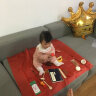 拉比婴儿内衣纯棉睡衣儿童内衣套装秋衣秋裤（2套装） 呆萌肩开服2套装（桔粉） 73 cm 实拍图