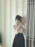 罗蒙马面裙汉服女童国风套装新中式古装演出服 黑色套装 160 实拍图