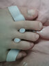 蓓戈 脚趾矫正器大拇指外翻矫正器男女趾头重叠趾纠正器脚型硅胶护理大脚骨五指分离器分趾器成人儿童可穿鞋 蜗牛款五趾分离器 白色（适合脚码35-44码） 均码 实拍图