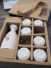 福和丰中国风陶瓷酒具套装酒壶黄酒分酒器白酒杯烈酒杯日式烧酒壶小酒盅 款式一：日式桃花酒具礼盒 实拍图