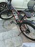 永久（FOREVER）山地车自行车成人男女青少年学生铝合金单车上班代步公路越野赛车 【钢架】顶配版-黑红辐条轮 27.5寸24速【推荐165-195cm】 实拍图