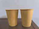 本木良品一次性纸杯原木浆牛皮水杯加厚环保咖啡杯带盖中杯大杯现货 1000只 ( 360ml)整箱 不带盖 实拍图