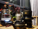 正扬自动茶具套装家用整套功夫茶杯茶洗茶道六君子组合懒人泡茶器全半自动石墨茶具 哥窑（静心）自动—六杯+茶道/合金 实拍图